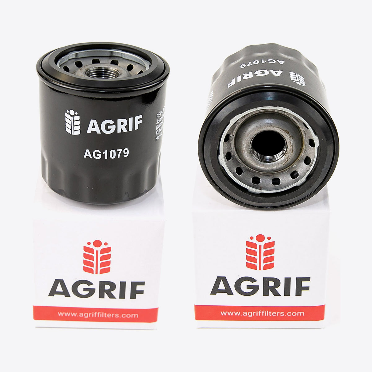 Agrif AG1079 Oil Filter for John Deere M806419 (2-Pack)