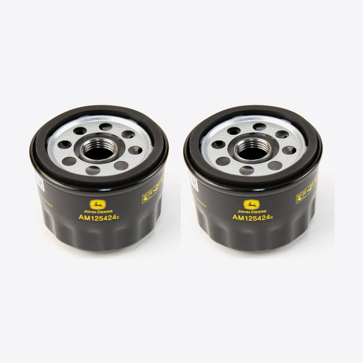 John Deere AM125424 Genuine Engine Oil Filter (2-Pack)