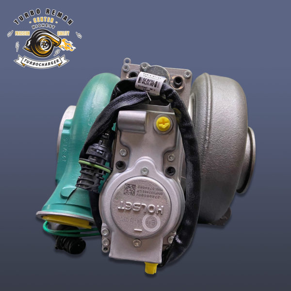 Remanufactured Volvo D13 HOLSET turbocharger with actuator part# 85013597, 3791496, HE400VG - Image 3