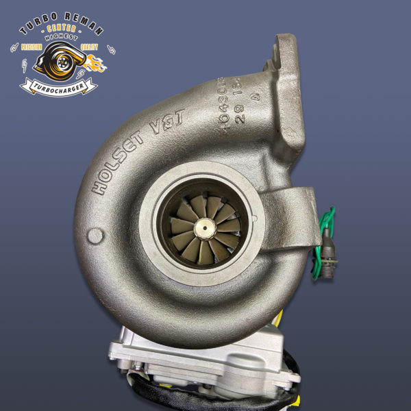 Remanufactured Volvo D13 HOLSET turbocharger with actuator part# 85013597, 3791496, HE400VG - Image 6