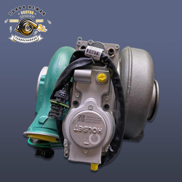 Remanufactured Volvo/Mack D13 HOLSET turbocharger with actuator part# 3784777, 22001084, HE451VG - Image 4