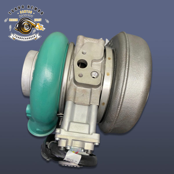 Remanufactured Volvo/Mack D13 HOLSET turbocharger with actuator part# 3784777, 22001084, HE451VG - Image 5